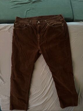 Levi’s 505 Regular fit brown corduroy men’s